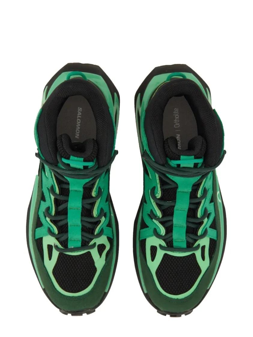 Thumbnail - Salomon Low-Top Sneaker - Odyssey Elmt Mid Gore-Tex - Gr. 10 - in Grün - für Damen