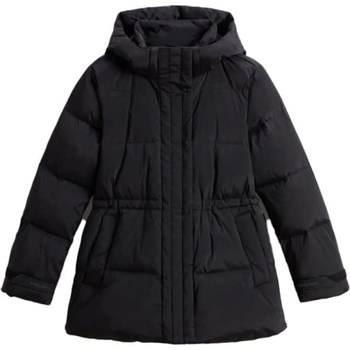 Woolrich Daunenjacken Alsea Medium Puffer Jacket Black schwarz