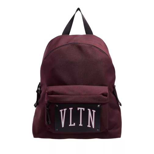 Valentino Garavani VLTN Backpack Bordeaux Rucksack