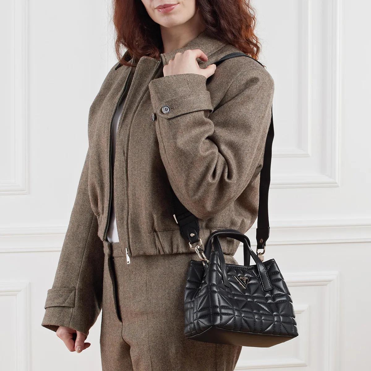 Guess Zwarte Schoudertas Elegant Veelzijdig Black Dames