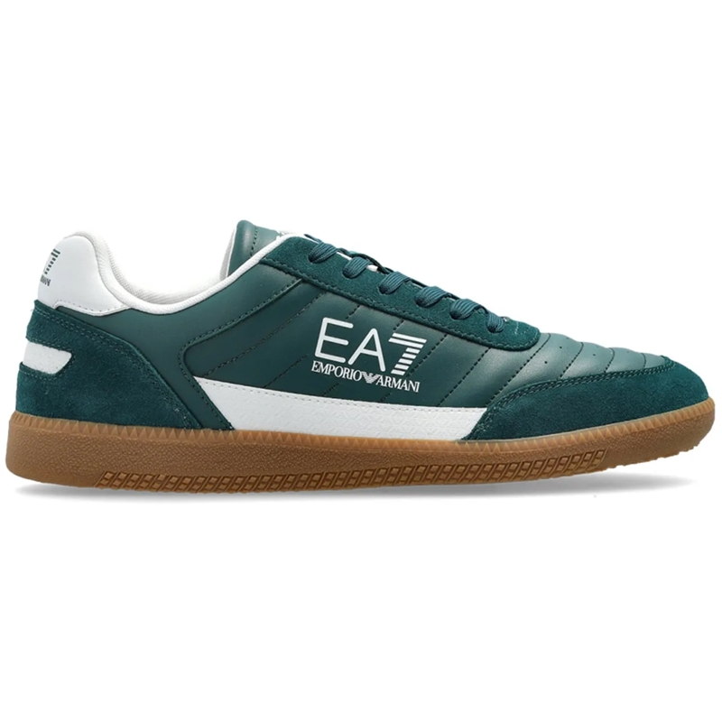 EA7 Sneaker basse Sneakers Verdebianco mehrfarbig