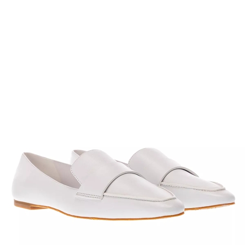What For Sandi Loafers Soft Leather White Mocassin