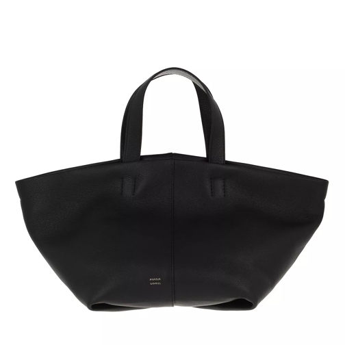 Mansur Gavriel Shopping Bag Leather Black Sac à provisions