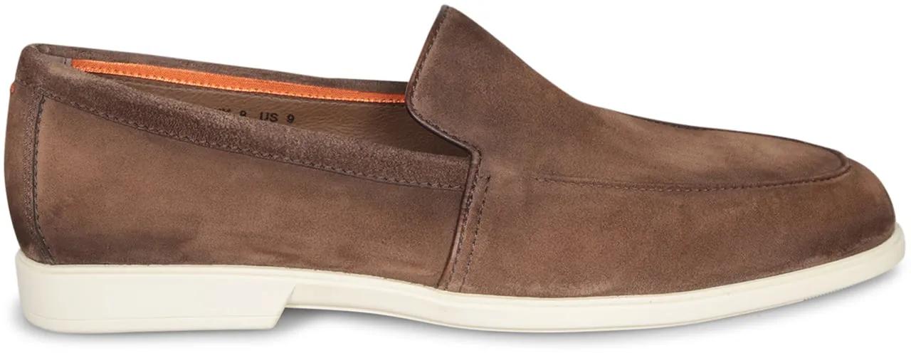 Thumbnail - Santoni Loafer - Men?s suede loafer - Gr. UK_5 - in Weiß - für Damen