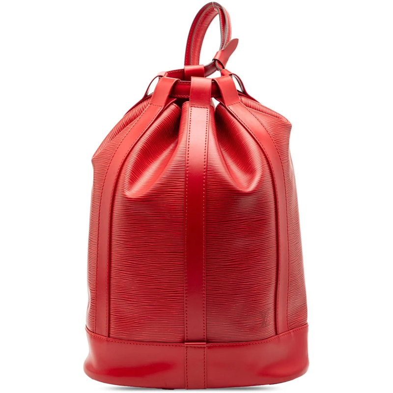 Louis Vuitton Rucksack Epi Randonnee PM rot