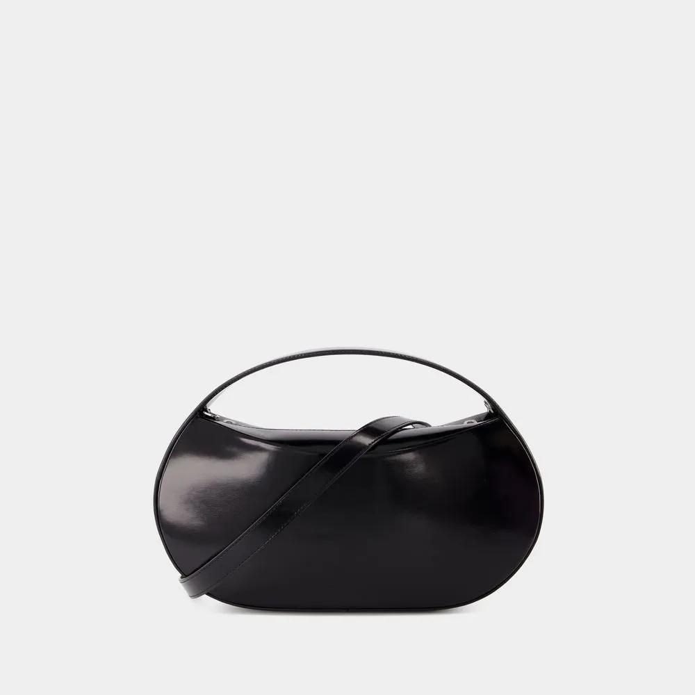 Coperni Crossbody bags Sound Swipe Bag Leather Black in zwart
