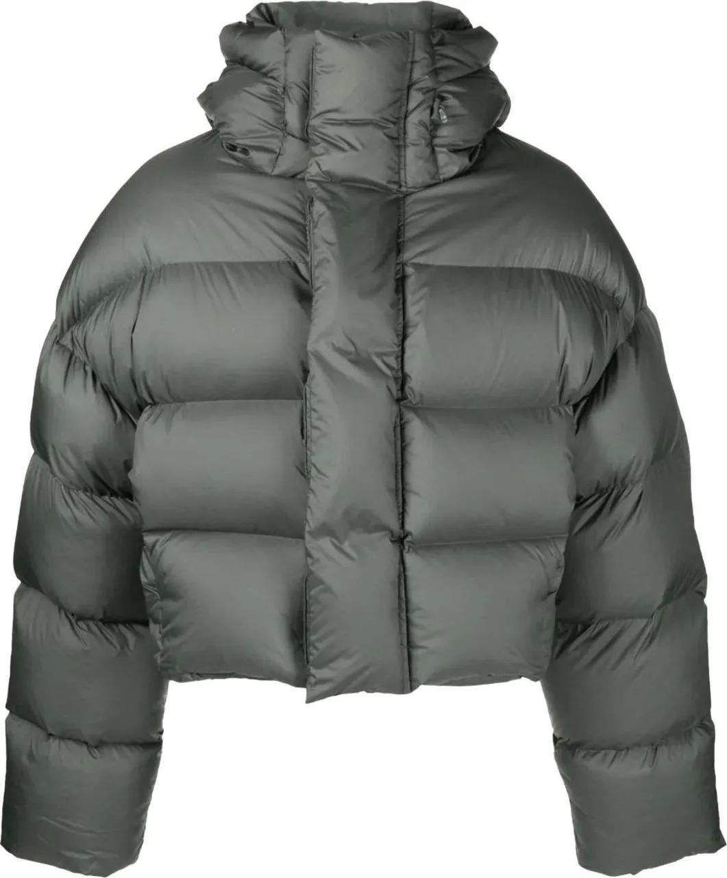 Thumbnail - ENTIRE STUDIOS - Mml Hooded Puffer Moss - Größe L - grün