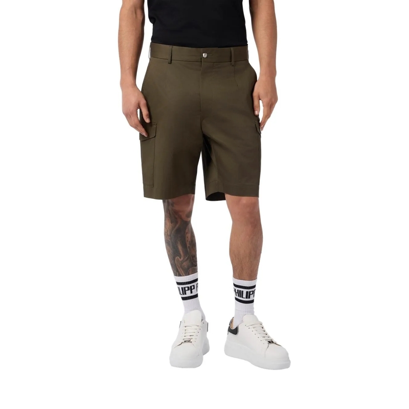Philipp Plein Shorts Cargo Shorts grün(Image 2)