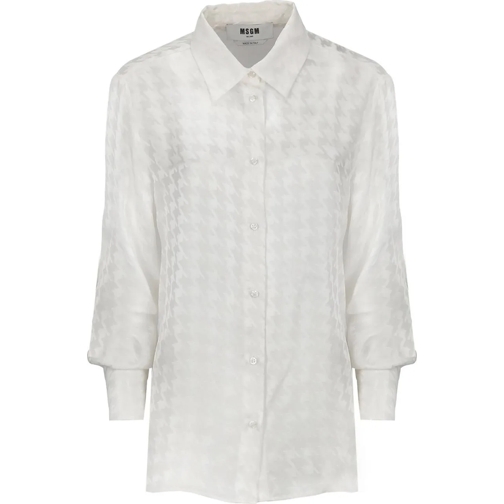 MSGM Chemisiers Shirts White none