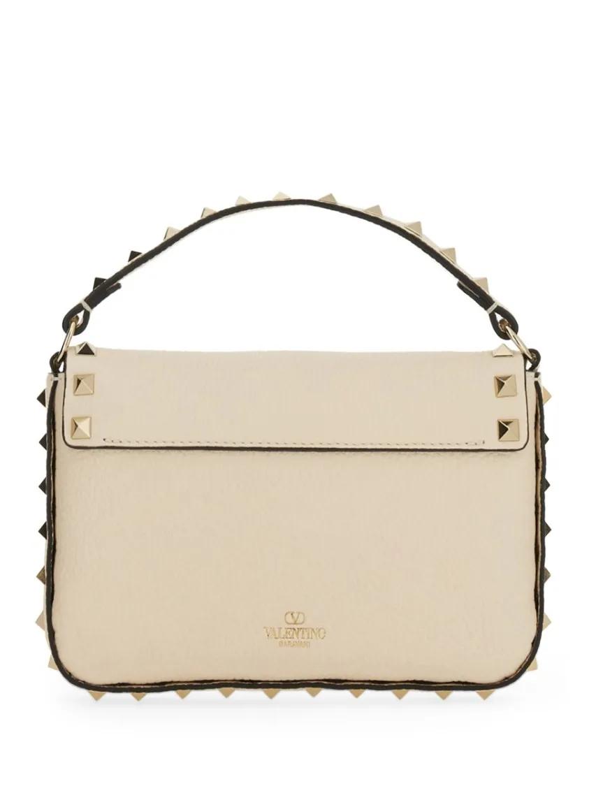 Valentino Garavani Hobo bags Mini "Rockstud" Bag in beige