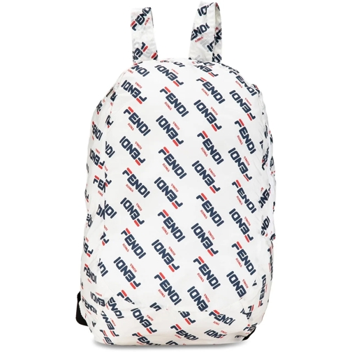 Fendi Rucksack 2010-2023 x Fila Mania Packable Backpack weiß