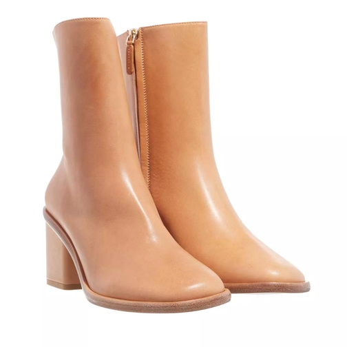 Chloé Block Heel Ankle Boots Quiet Brown Ankle Boot