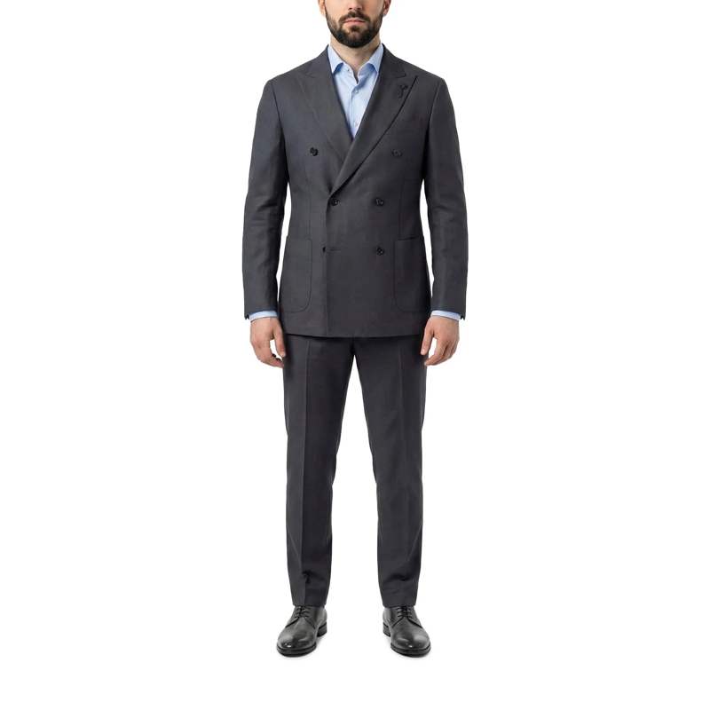 Lardini Anzugkombination Zweiteiliger Anzug grau(Image 2)