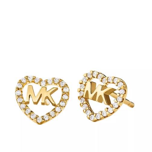 Michael Kors MKC1243AN710 Hearts Earrings Gold Clou d'oreille