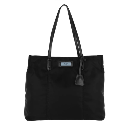 Prada Etiquette Bag Leather Black Sac à provisions