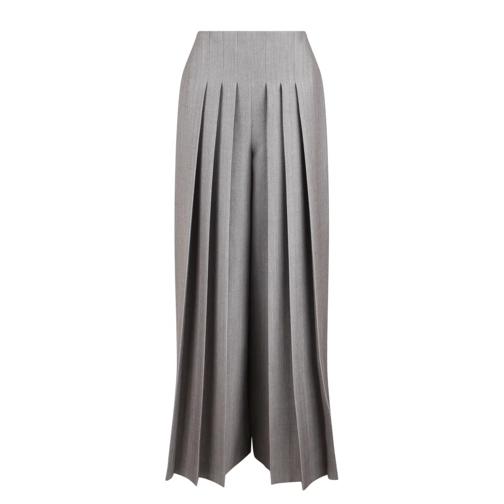 Alberta Ferretti Wide Leg Trousers Grey 