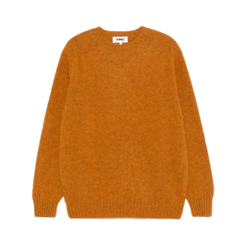 YMC Pullover Crewneck Sweater Orange