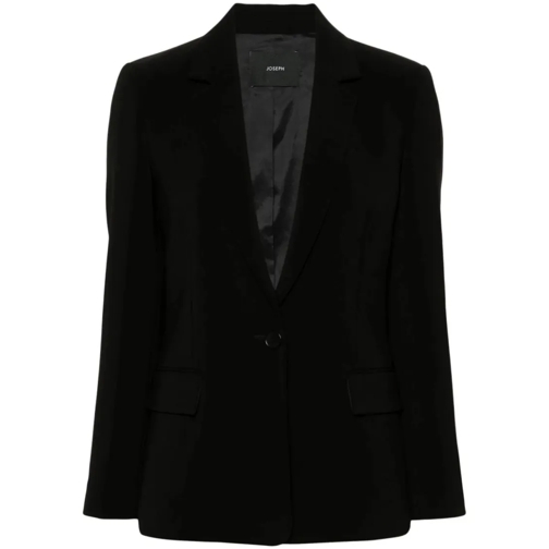 Joseph Blazer Joaquim Comfort Crepe Blazer Black