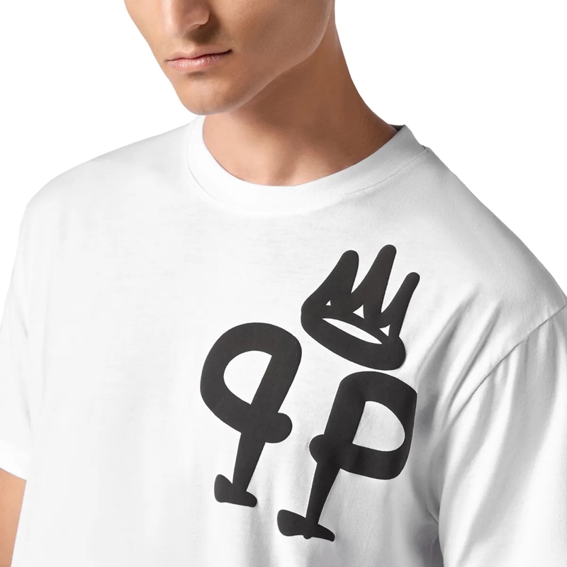Philipp Plein T-Shirt T-Shirt King Plein weiss(Image 4)