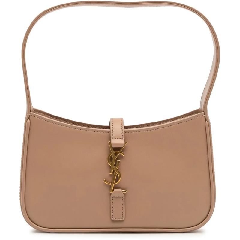 Saint Laurent Sac à bandoulière Mini Calfskin Le 5 a 7 Shoulder Bag braun