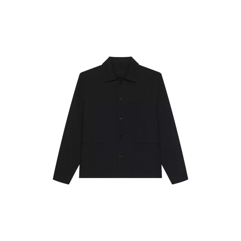 Givenchy  Double Face Overshirt Black
