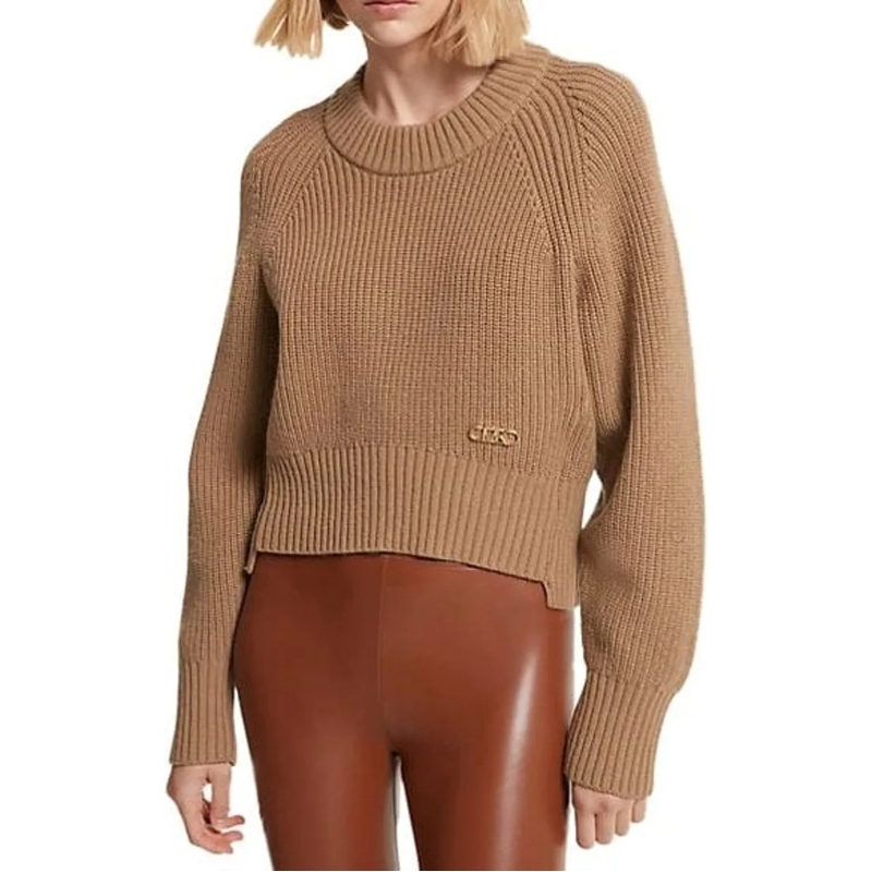 MICHAEL Michael Kors Sweatshirt Sweaters Dark Camel beige