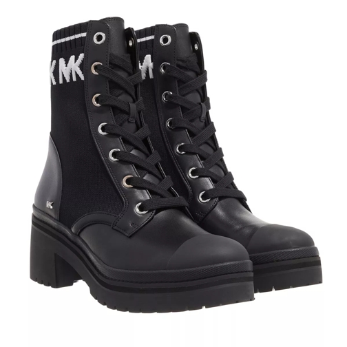 MICHAEL Michael Kors Brea Bootie Black Lace up Boots