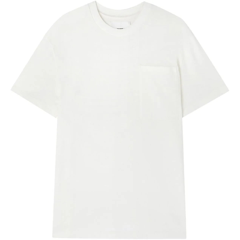 Jil Sander T-Shirt T-shirt W/pocket Optic White weiß