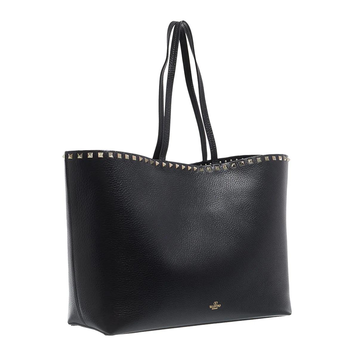 Valentino Garavani Shoppers Tote Bag Rockstud in zwart