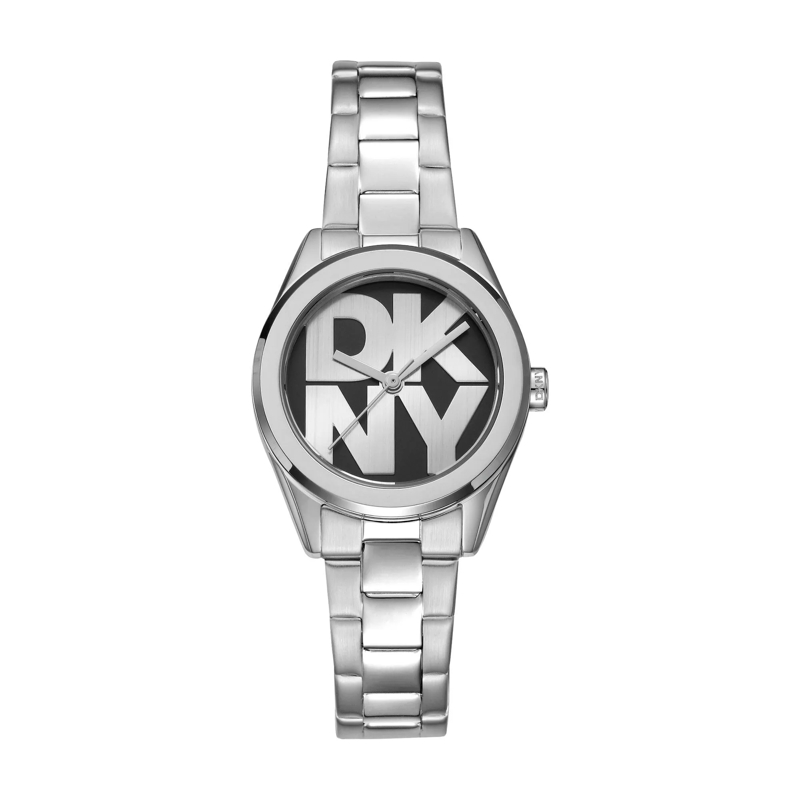 DKNY Quarzuhr Quarzuhr Logo Watch Set silber(Image 5)