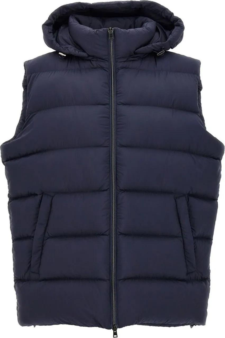 Thumbnail - Herno - Quilted Sleeveless Puffer Vest - Größe 52 - bunt