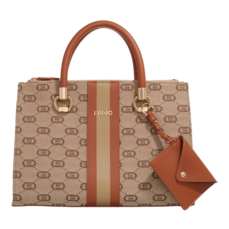LIU JO Tote Borsa M Satchel Natural