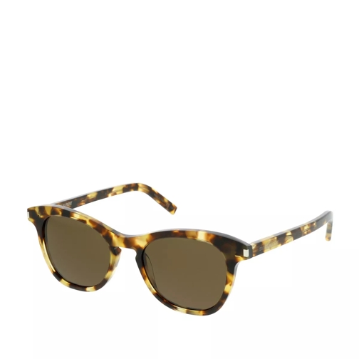 Saint Laurent SL 356-004 49 Sunglasses Havana-Havana-Brown Lunettes de soleil
