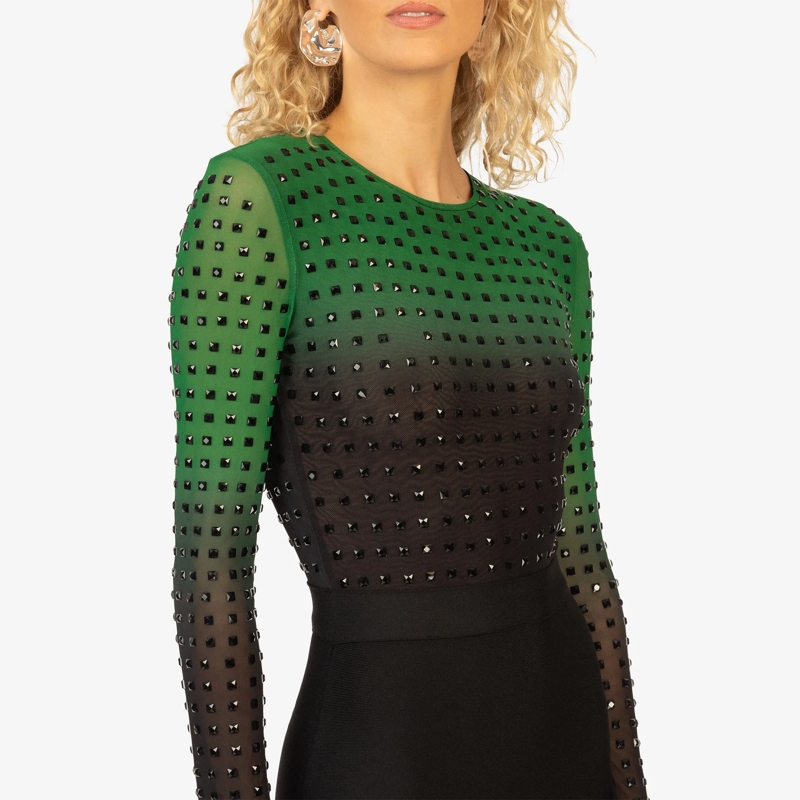 Kraimod Cocktailkleid Bandagekleid grün(Image 5)