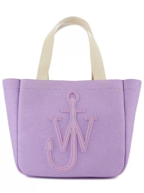 J.W.Anderson Totes - Cabas Tote Bag  - Lilac - Cotton - Gr. unisize - in Lila - für Damen