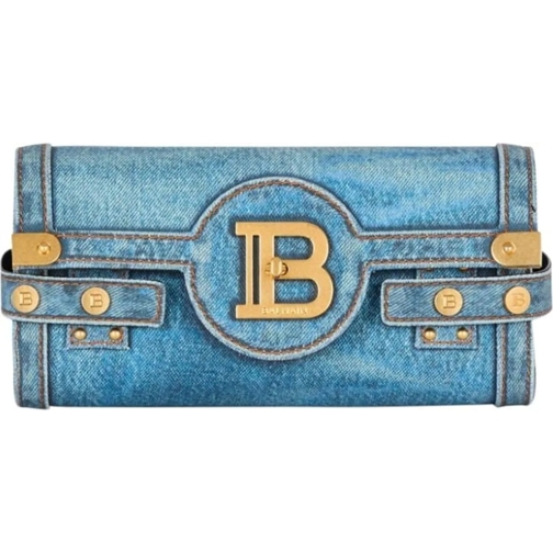 Balmain Schultertasche Bags Blue blau