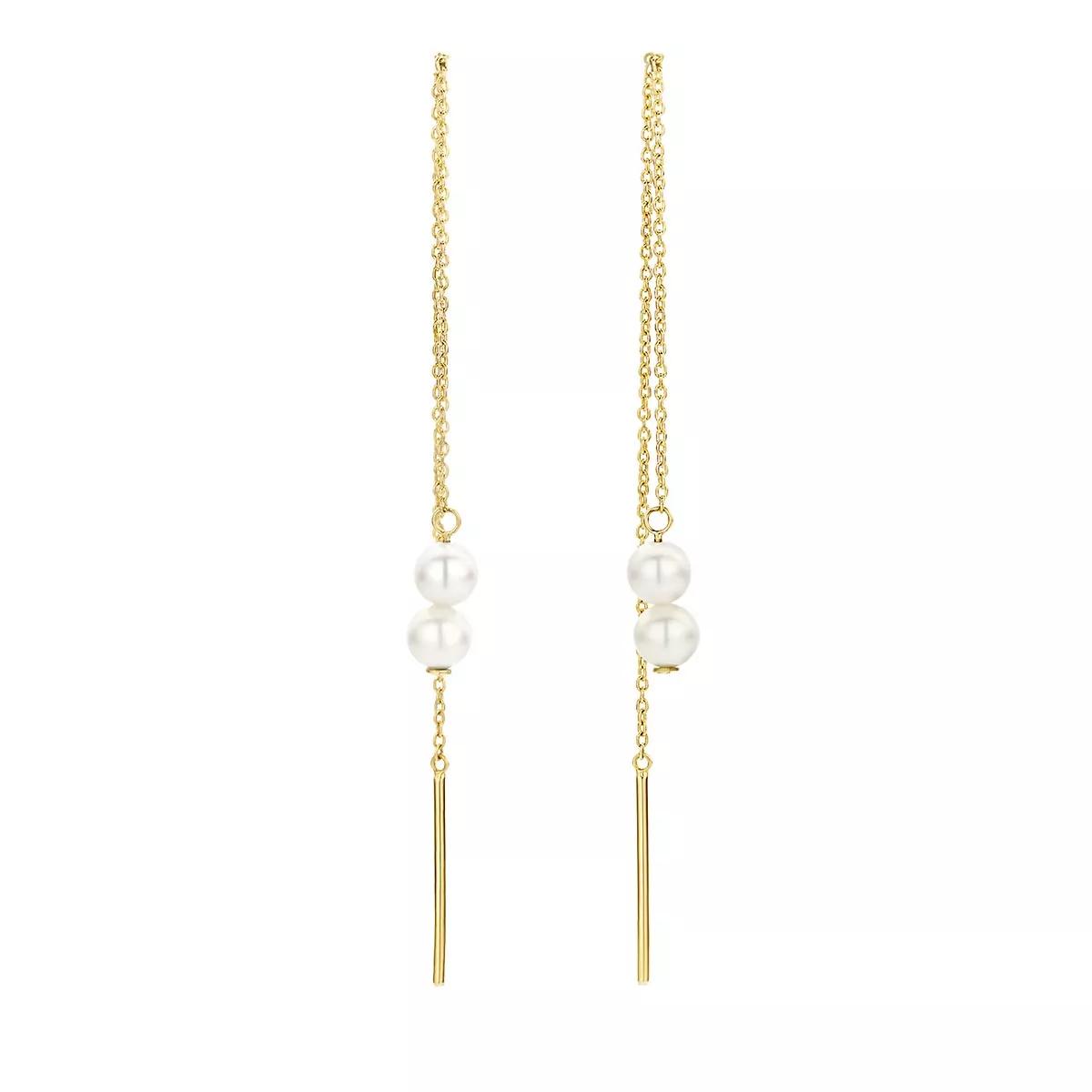 Isabel Bernard Ohrringe - Belleville Luna 14 Karat Drop Earrings With Freshw - Gr. unisize - in Gold - für Damen