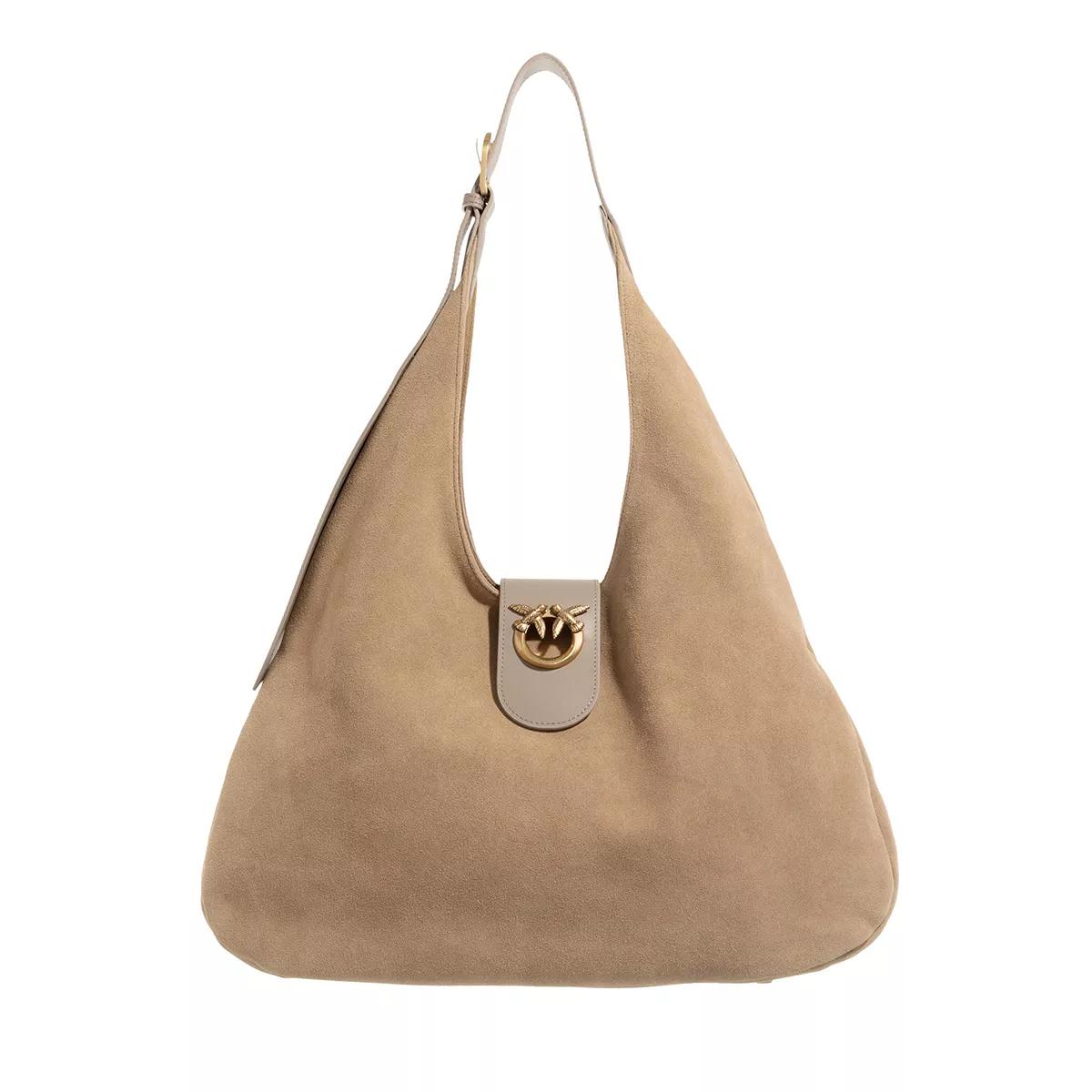 Pinko Hobo Bag - Hobo Big - Gr. unisize - in Beige - für Damen