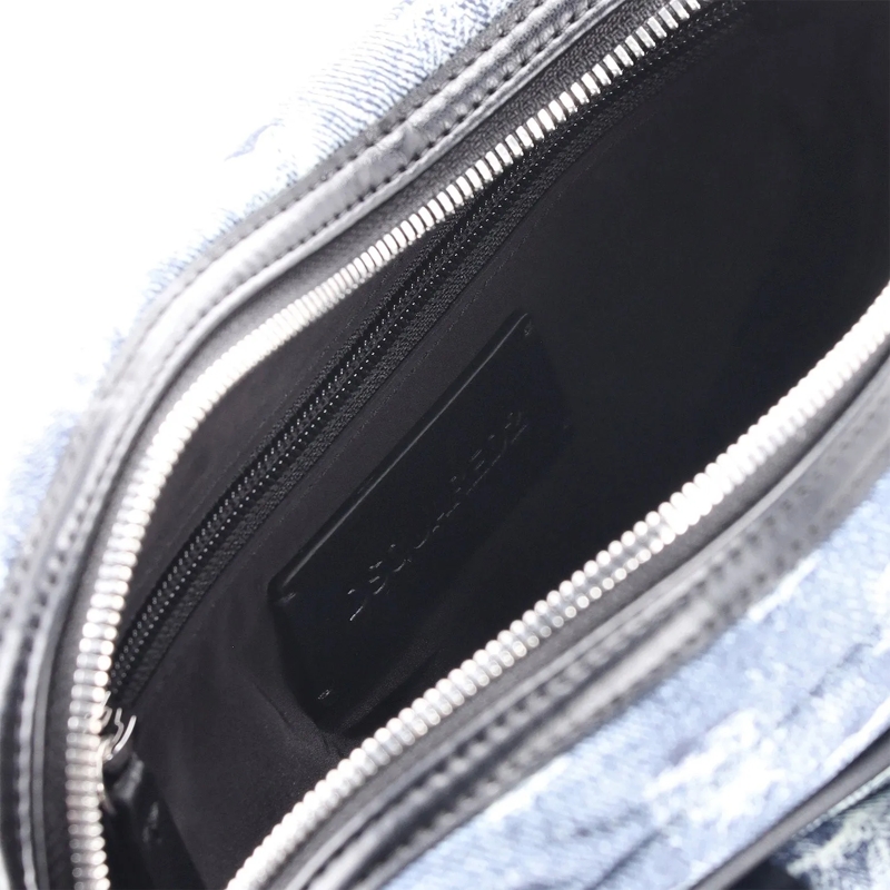 Dsquared2 Sac Tasche mit aufgesetzen Fächern blau(Image 6)