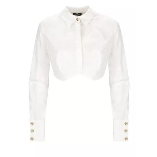 Elisabetta Franchi Cotton Shirt White 