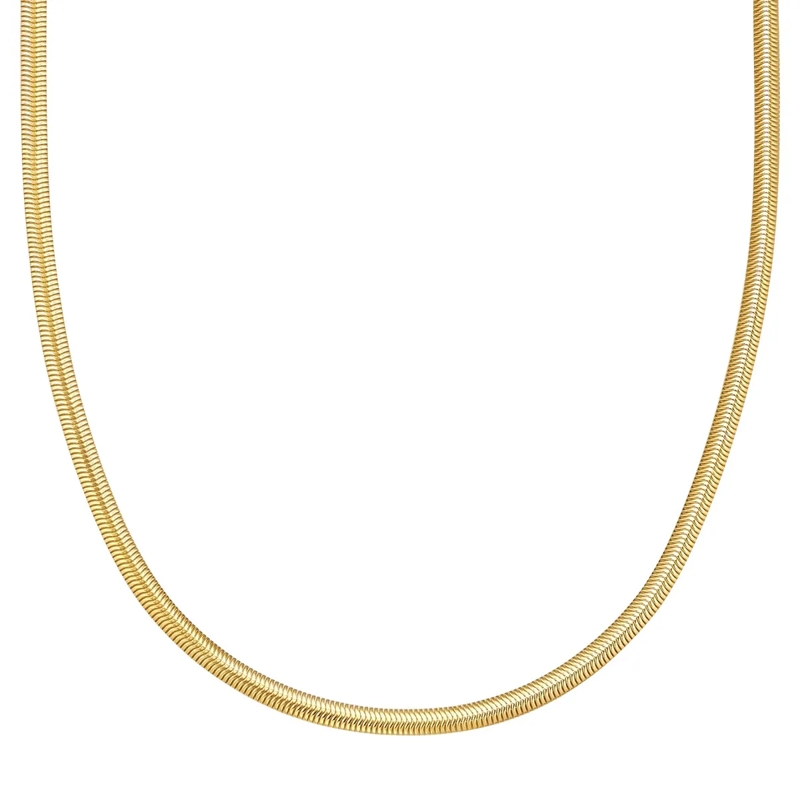 Glanzstücke München Mittellange Halskette Sterling Silber Halskette gold