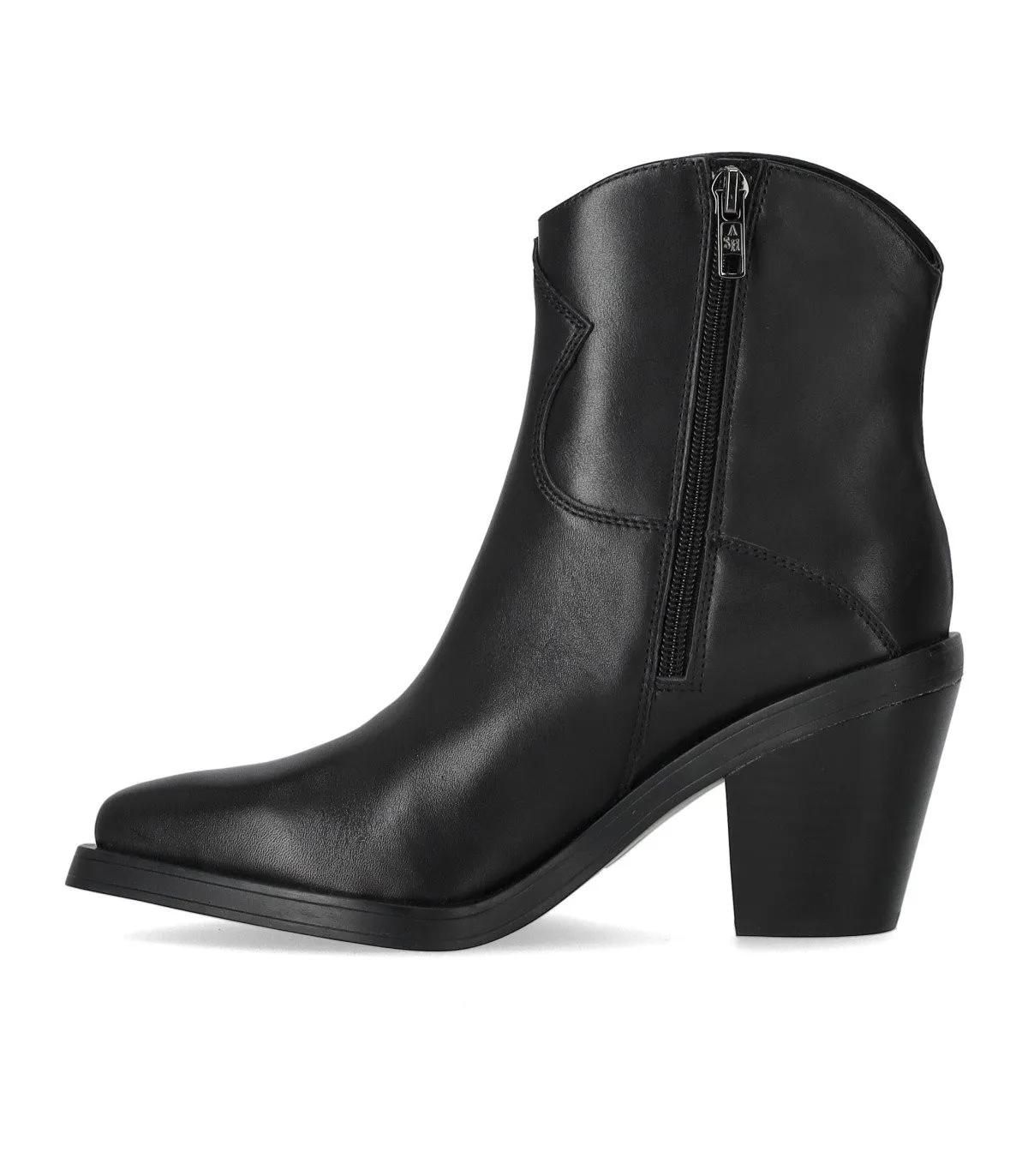 Ash Boots & Stiefeletten - ASH JUDY SCHWARZE TEXANISCHE STIEFELETTE - Gr. 36_IT - in Schwarz - für Damen