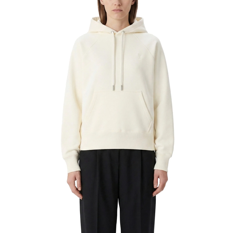 AMI Paris Hoodie Hoodie mit Logo weiß(Image 3)