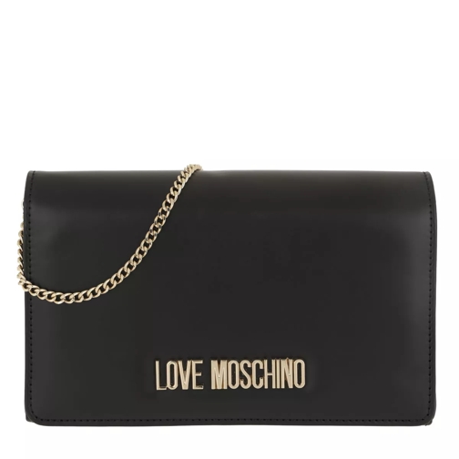 Love Moschino Metallic Crossbody Bag Nero Crossbody Bag