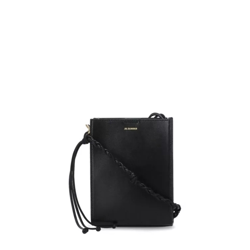 Jil Sander Tangle Ring Shoulder Bag Black Schoudertas