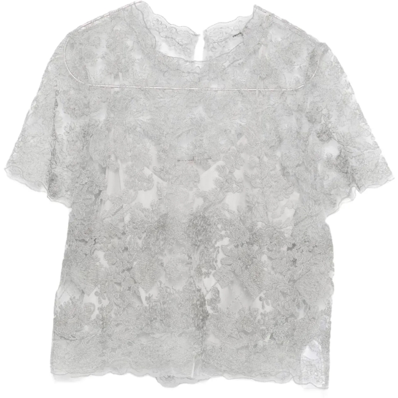 Ermanno Scervino T-Shirt T-Shirts And Polos Clear Blue blau