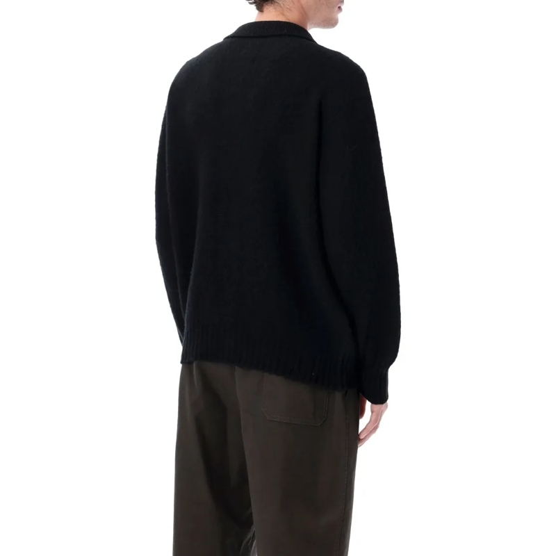 Howlin Cardigan ’ Creatures Of The ’ Moon Wool Cardigan – Oxford Black