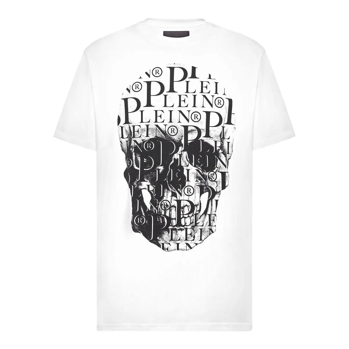 Thumbnail - Philipp Plein - T-Shirt Skull - Größe 3XL - weiß