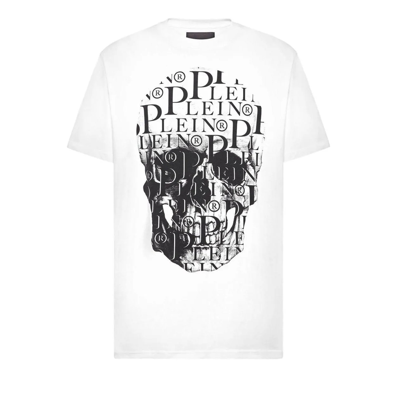 Philipp Plein T-Shirt T-Shirt Skull weiss
