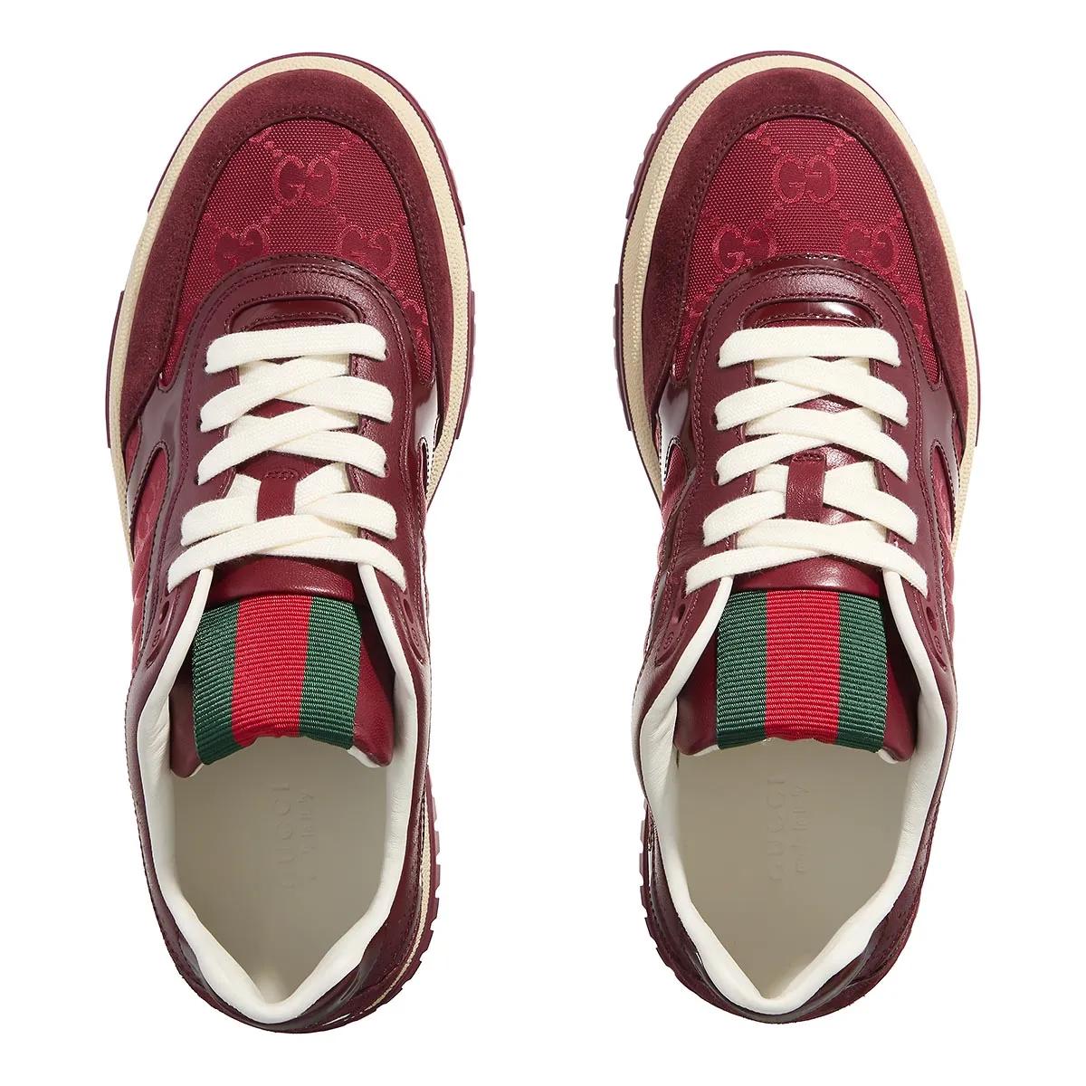 Thumbnail - Gucci Low-Top Sneaker - Re-Web Sneaker - Gr. 41 (EU) - in Rot - für Damen